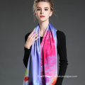 The New Lady Dyeing Long Scarf Purple